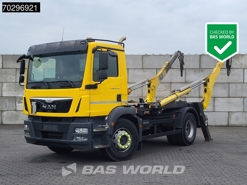 MAN TGM 18.340 4X2 13Tons Gergen skiploader Automatic Euro 6 - Autocarro multibenna: foto 1 MAN TGM 18.340 4X2 13Tons Gergen skiploader Automatic Euro 6 - Autocarro multibenna: foto 1