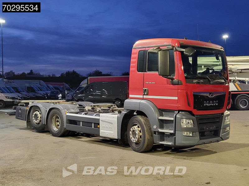 MAN TGS 26.320 6X2 ADR BDF Lift + Steering Axle Euro 6 - Autocarro portacontainer/ Caisse interchangeable: foto 3 MAN TGS 26.320 6X2 ADR BDF Lift + Steering Axle Euro 6 - Autocarro portacontainer/ Caisse interchangeable: foto 3