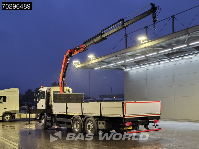 MAN TGS 26.360 TGS 6X2 NL-Truck Palfinger PK17.001 Crane Kran Lift+Steering-Axle Navi Euro 6 Palfinger - Autocarro con pianale/ Cassone fisso, Camion con gru: foto 2 MAN TGS 26.360 TGS 6X2 NL-Truck Palfinger PK17.001 Crane Kran Lift+Steering-Axle Navi Euro 6 Palfinger - Autocarro con pianale/ Cassone fisso, Camion con gru: foto 2