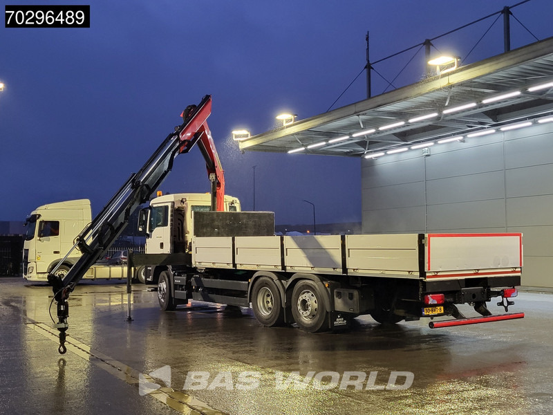 MAN TGS 26.360 TGS 6X2 NL-Truck Palfinger PK17.001 Crane Kran Lift+Steering-Axle Navi Euro 6 Palfinger - Autocarro con pianale/ Cassone fisso, Camion con gru: foto 5 MAN TGS 26.360 TGS 6X2 NL-Truck Palfinger PK17.001 Crane Kran Lift+Steering-Axle Navi Euro 6 Palfinger - Autocarro con pianale/ Cassone fisso, Camion con gru: foto 5