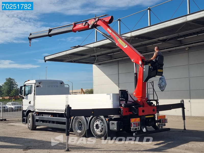 MAN TGS 26.440 6X2 NEW NL-Truck Palfinger PK 20.501 L TEC3 Kran Crane Euro 6 - Autocarro con pianale/ Cassone fisso, Camion con gru: foto 2 MAN TGS 26.440 6X2 NEW NL-Truck Palfinger PK 20.501 L TEC3 Kran Crane Euro 6 - Autocarro con pianale/ Cassone fisso, Camion con gru: foto 2