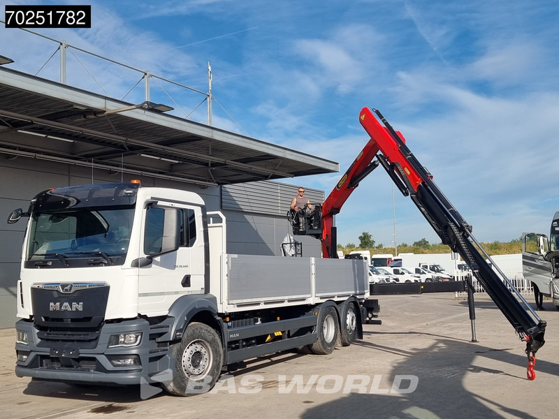 MAN TGS 26.440 6X2 NEW NL-Truck Palfinger PK20.501 L TEC3 Kran Baustoff Lift-Lenk Asche - Autocarro con pianale/ Cassone fisso, Camion con gru: foto 5 MAN TGS 26.440 6X2 NEW NL-Truck Palfinger PK20.501 L TEC3 Kran Baustoff Lift-Lenk Asche - Autocarro con pianale/ Cassone fisso, Camion con gru: foto 5