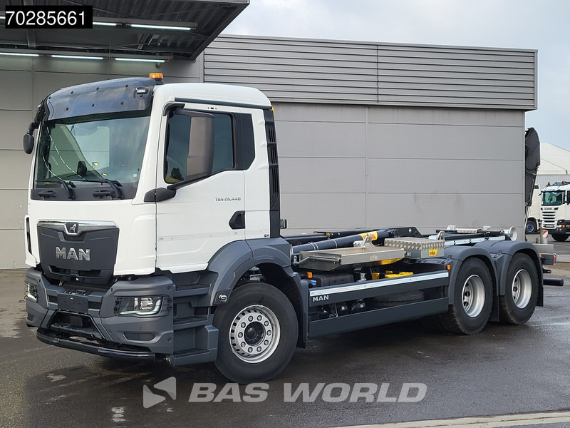 MAN TGS 26.440 6X4 NEW HYVA H20-60S Automatic Steelsuspension Euro 6 - Autocarro scarrabile: foto 3 MAN TGS 26.440 6X4 NEW HYVA H20-60S Automatic Steelsuspension Euro 6 - Autocarro scarrabile: foto 3