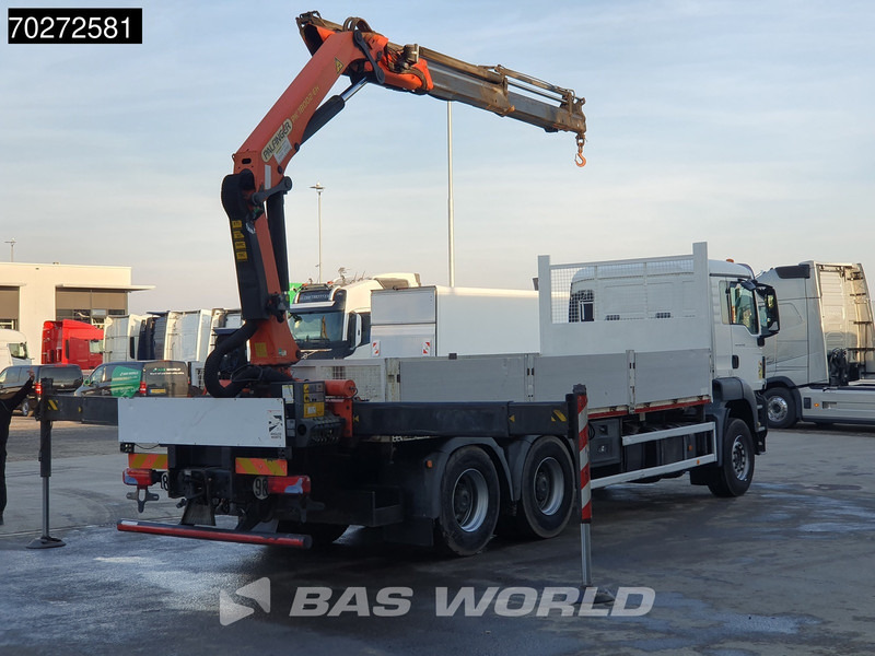 MAN TGS 26.440 6X4 Palfinger PK18002 EH Kran Crane Manual Remote Euro 5 - Autocarro con pianale/ Cassone fisso, Camion con gru: foto 3 MAN TGS 26.440 6X4 Palfinger PK18002 EH Kran Crane Manual Remote Euro 5 - Autocarro con pianale/ Cassone fisso, Camion con gru: foto 3