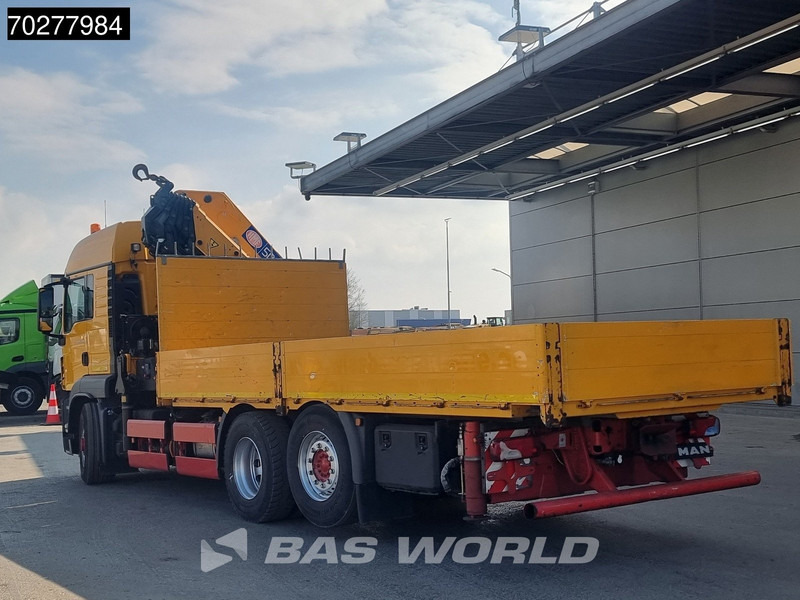 MAN TGS 26.480 6X4 HMF 5020 K6 Crane Kran 6x2H4 Hydrodrive Euro 6 - Autocarro con pianale/ Cassone fisso, Camion con gru: foto 2 MAN TGS 26.480 6X4 HMF 5020 K6 Crane Kran 6x2H4 Hydrodrive Euro 6 - Autocarro con pianale/ Cassone fisso, Camion con gru: foto 2