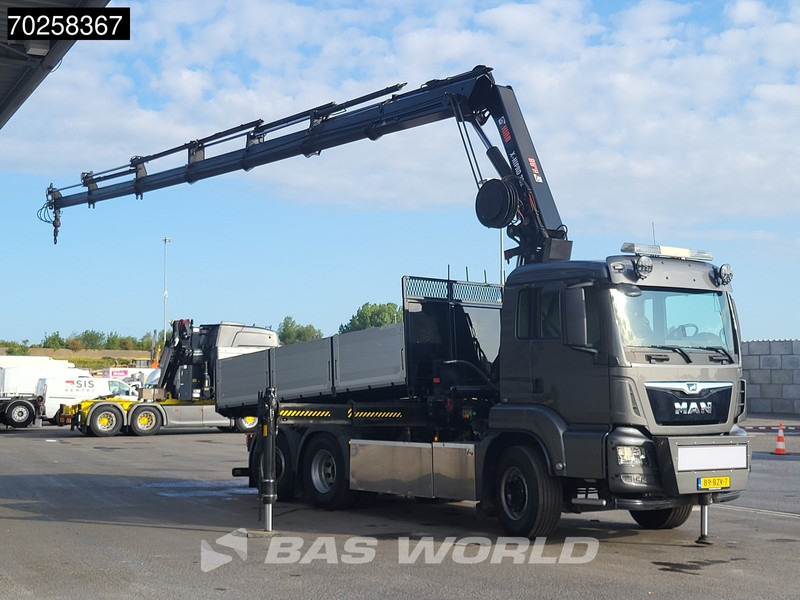 MAN TGS 26.500 6X2 Prepared NL-Truck NEW APK HIAB X-HIPRO 302 E-6 Crane Kran Fifth wheel - Autocarro ribaltabile, Camion con gru: foto 3 MAN TGS 26.500 6X2 Prepared NL-Truck NEW APK HIAB X-HIPRO 302 E-6 Crane Kran Fifth wheel - Autocarro ribaltabile, Camion con gru: foto 3