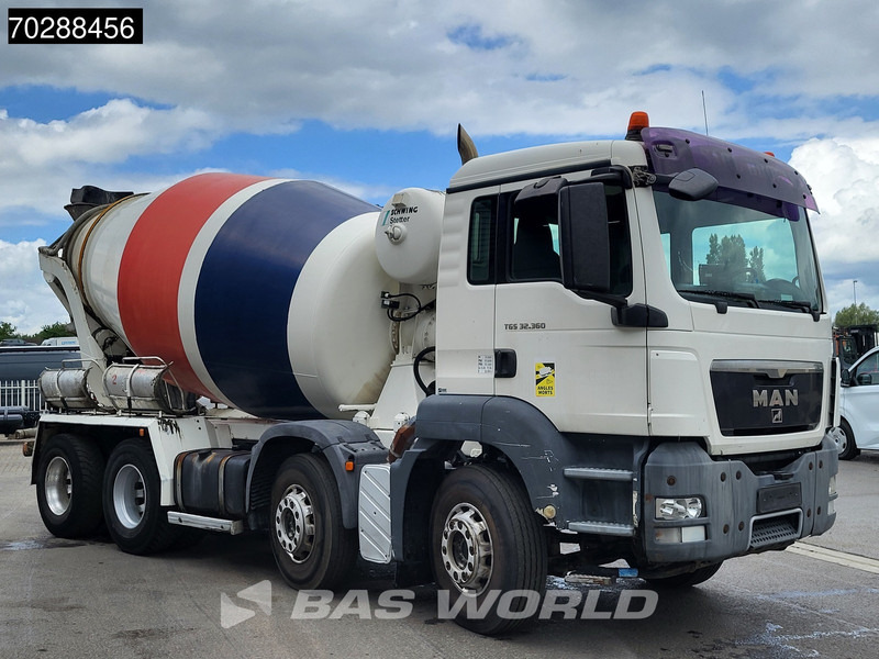 MAN TGS 32.360 8X4 9M3 Schwing Stetter Steel suspension Manual Euro 4 - Autobetoniera: foto 3 MAN TGS 32.360 8X4 9M3 Schwing Stetter Steel suspension Manual Euro 4 - Autobetoniera: foto 3