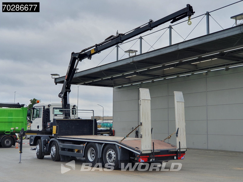 MAN TGS 35.360 8X2 HIAB X-Hiduo 158 BS-3 Crane Lift+lenkasche Machine transporter Euro 6 - Autocarro trasporto automezzi, Camion con gru: foto 2 MAN TGS 35.360 8X2 HIAB X-Hiduo 158 BS-3 Crane Lift+lenkasche Machine transporter Euro 6 - Autocarro trasporto automezzi, Camion con gru: foto 2