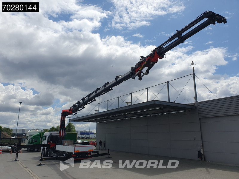 MAN TGS 35.520 8X4 Palfinger PK135.002 TEC 7 Kran Crane Hydrodrive Lift+steering axle Navi LED Euro 6 - Autocarro con pianale/ Cassone fisso, Camion con gru: foto 2 MAN TGS 35.520 8X4 Palfinger PK135.002 TEC 7 Kran Crane Hydrodrive Lift+steering axle Navi LED Euro 6 - Autocarro con pianale/ Cassone fisso, Camion con gru: foto 2