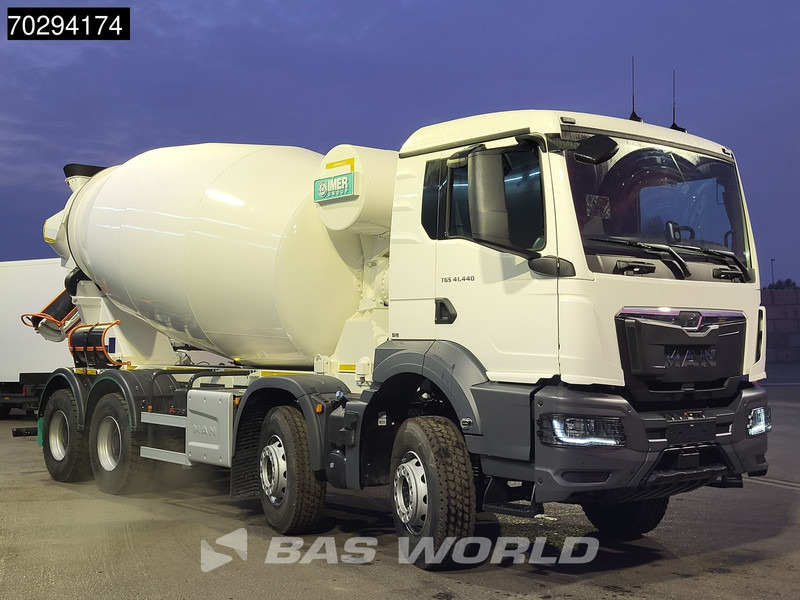 MAN TGS 41.440 8X4 NEW! 12m3 Imer Mixer Steelsuspension Big-Axle Automatic Euro 6 - Autobetoniera: foto 3 MAN TGS 41.440 8X4 NEW! 12m3 Imer Mixer Steelsuspension Big-Axle Automatic Euro 6 - Autobetoniera: foto 3