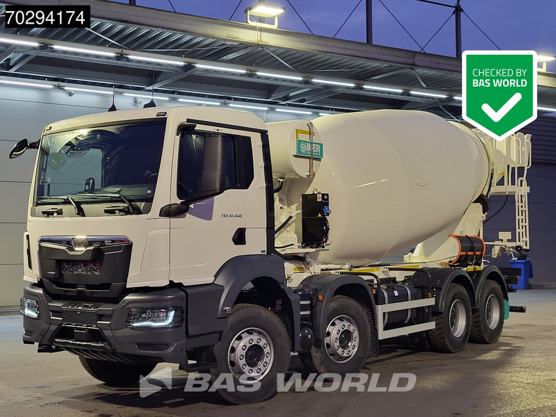 MAN TGS 41.440 8X4 NEW! 12m3 Imer Mixer Steelsuspension Big-Axle Automatic Euro 6 - Autobetoniera: foto 1 MAN TGS 41.440 8X4 NEW! 12m3 Imer Mixer Steelsuspension Big-Axle Automatic Euro 6 - Autobetoniera: foto 1