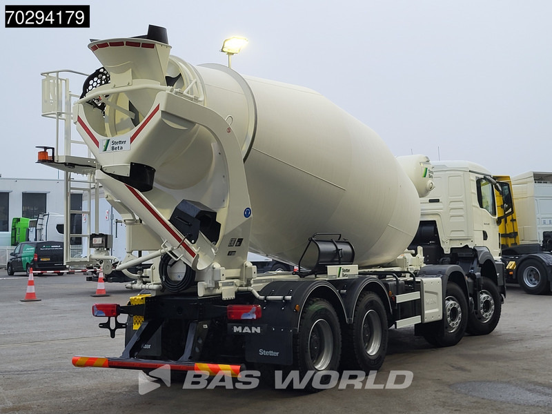 Autobetoniera nuovo MAN TGS 41.440 8X4 NEW! 12m3 Stetter Mixer Big-Axle Steelsuspension Automatic Euro 6: foto 15
