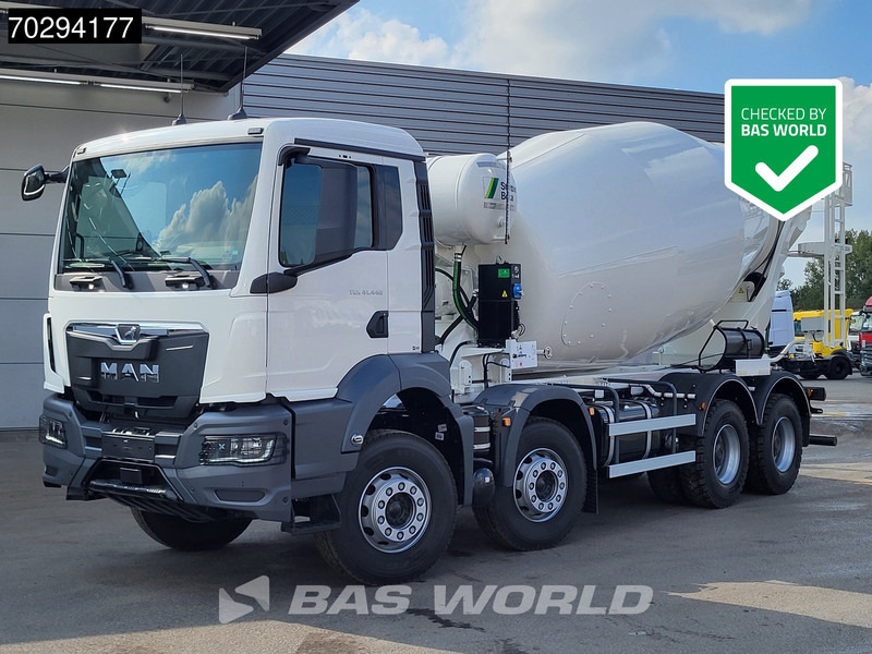 MAN TGS 41.440 8X4 NEW! 12m3 Stetter Mixer Big-Axle Steelsuspension Automatic Euro 6 - Autobetoniera: foto 1 MAN TGS 41.440 8X4 NEW! 12m3 Stetter Mixer Big-Axle Steelsuspension Automatic Euro 6 - Autobetoniera: foto 1