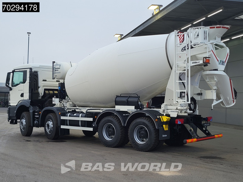 MAN TGS 41.440 8X4 NEW! 12m3 Stetter concrete mixer Big-Axle Steelsuspension Euro 6 - Autobetoniera: foto 2 MAN TGS 41.440 8X4 NEW! 12m3 Stetter concrete mixer Big-Axle Steelsuspension Euro 6 - Autobetoniera: foto 2