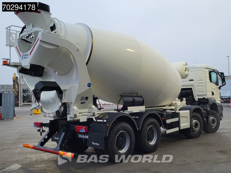 MAN TGS 41.440 8X4 NEW! 12m3 Stetter concrete mixer Big-Axle Steelsuspension Euro 6 - Autobetoniera: foto 5 MAN TGS 41.440 8X4 NEW! 12m3 Stetter concrete mixer Big-Axle Steelsuspension Euro 6 - Autobetoniera: foto 5