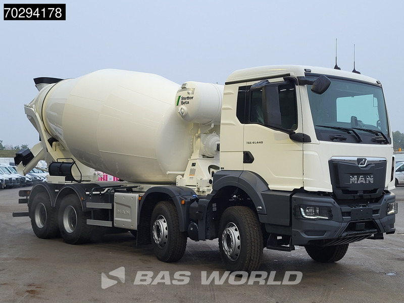 MAN TGS 41.440 8X4 NEW! 12m3 Stetter concrete mixer Big-Axle Steelsuspension Euro 6 - Autobetoniera: foto 3 MAN TGS 41.440 8X4 NEW! 12m3 Stetter concrete mixer Big-Axle Steelsuspension Euro 6 - Autobetoniera: foto 3