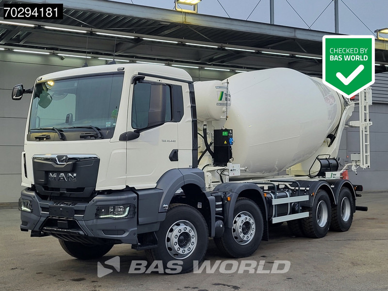 MAN TGS 41.440 8X4 New! 12m3 Stetter Mixer Big-Axle Steelsuspension Automatic Euro 6 - Autobetoniera: foto 1 MAN TGS 41.440 8X4 New! 12m3 Stetter Mixer Big-Axle Steelsuspension Automatic Euro 6 - Autobetoniera: foto 1