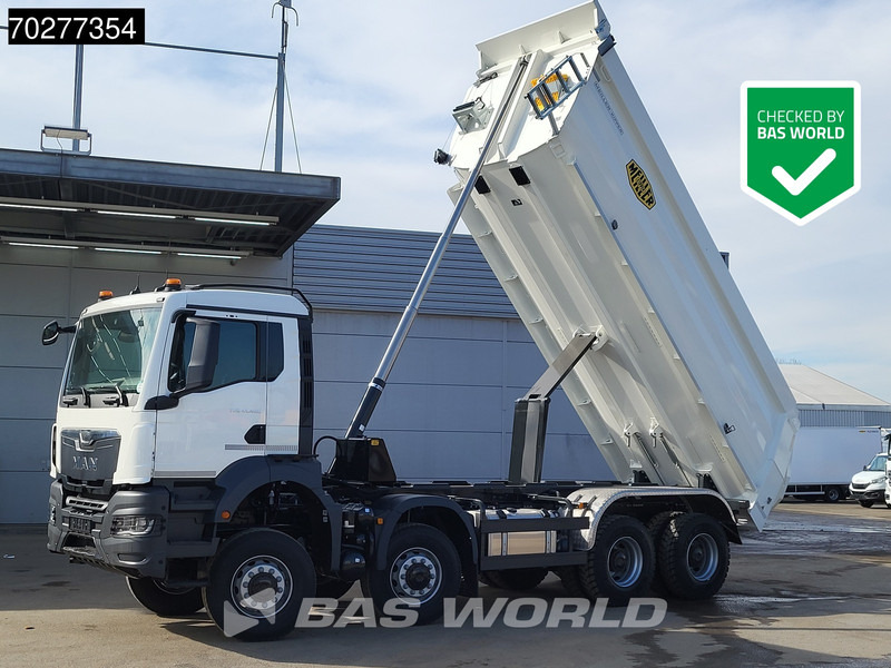 MAN TGS 41.480 8X6 20m3 Meiller Big-Axle Automatic Steelsuspension Euro 6 - Autocarro ribaltabile: foto 1 MAN TGS 41.480 8X6 20m3 Meiller Big-Axle Automatic Steelsuspension Euro 6 - Autocarro ribaltabile: foto 1