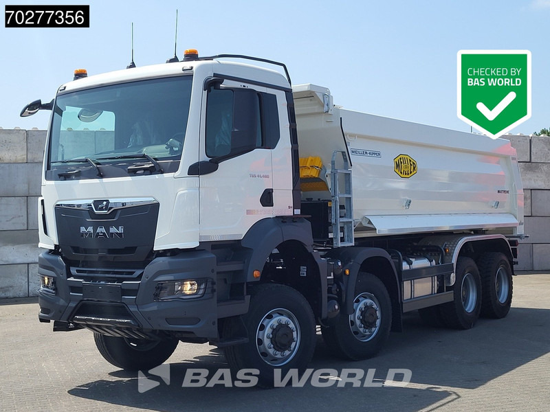 MAN TGS 41.480 8X6 NEW! 19m3 Meiller Tipper Big-Axle Steel suspension Automatic Euro 6 - Autocarro ribaltabile: foto 1 MAN TGS 41.480 8X6 NEW! 19m3 Meiller Tipper Big-Axle Steel suspension Automatic Euro 6 - Autocarro ribaltabile: foto 1