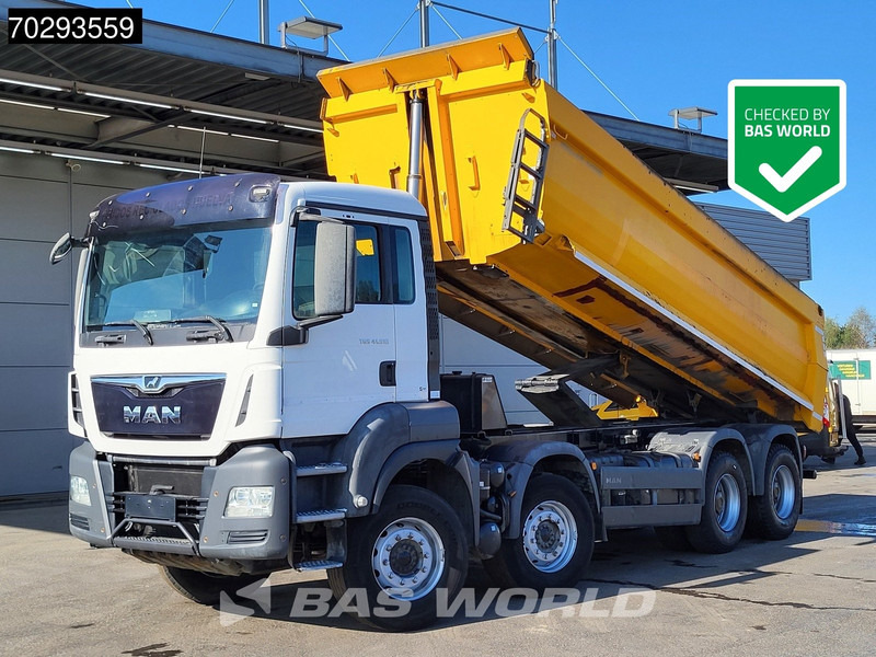 MAN TGS 41.510 8X4 19m3 Meiller tipper Steelsuspension Manual Big-Axle Euro 6 - Autocarro ribaltabile: foto 1 MAN TGS 41.510 8X4 19m3 Meiller tipper Steelsuspension Manual Big-Axle Euro 6 - Autocarro ribaltabile: foto 1