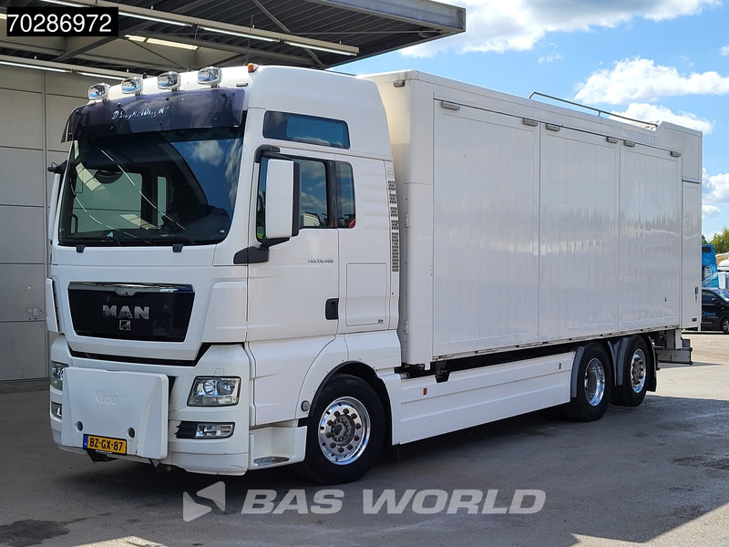 MAN TGX 26.480 TGX 6X2 NL-Truck BDF HorseTransport Lift+steering axle Standklima Automatic Xenon Alcoa´s Euro 5 - Autocarro portacontainer/ Caisse interchangeable: foto 5 MAN TGX 26.480 TGX 6X2 NL-Truck BDF HorseTransport Lift+steering axle Standklima Automatic Xenon Alcoa´s Euro 5 - Autocarro portacontainer/ Caisse interchangeable: foto 5