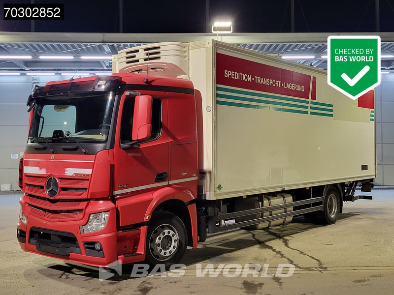 Mercedes-Benz Actros 1830 4X2 Mitsubishi 7C cooler 1500kg Ladebordwand Automatic Euro 6 - Autocarro frigorifero: foto 1 Mercedes-Benz Actros 1830 4X2 Mitsubishi 7C cooler 1500kg Ladebordwand Automatic Euro 6 - Autocarro frigorifero: foto 1