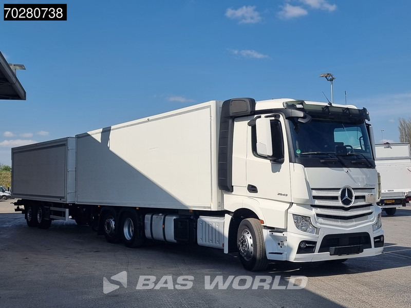 Mercedes-Benz Actros 2543 6X2 Combi Retarder ACC Navi Ladebordwand 360°camera Euro 6 - Autocarro furgonato: foto 3 Mercedes-Benz Actros 2543 6X2 Combi Retarder ACC Navi Ladebordwand 360°camera Euro 6 - Autocarro furgonato: foto 3
