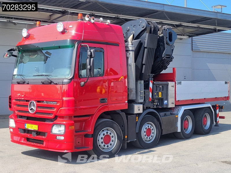 Mercedes-Benz Actros 2648 850 8X4 Effer 850/9S Kran Fifth wheel Big-Axle Automatic Euro 5 - Autocarro con pianale/ Cassone fisso, Camion con gru: foto 2 Mercedes-Benz Actros 2648 850 8X4 Effer 850/9S Kran Fifth wheel Big-Axle Automatic Euro 5 - Autocarro con pianale/ Cassone fisso, Camion con gru: foto 2