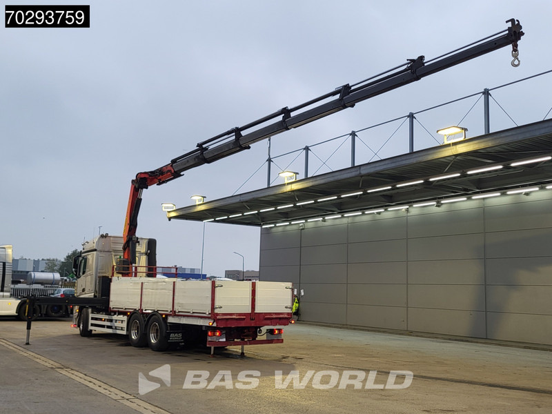 Mercedes-Benz Actros 2653 Actros 6X4 Palfinger PK34002 SH Kran Crane Retarder Xenon Euro 6 - Autocarro con pianale/ Cassone fisso, Camion con gru: foto 2 Mercedes-Benz Actros 2653 Actros 6X4 Palfinger PK34002 SH Kran Crane Retarder Xenon Euro 6 - Autocarro con pianale/ Cassone fisso, Camion con gru: foto 2