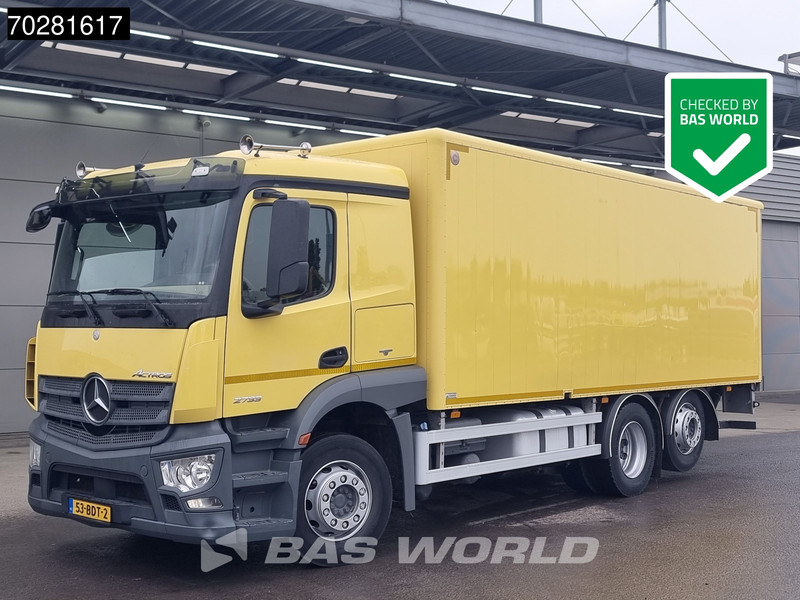 Autocarro furgonato Mercedes-Benz Actros 2733 6X2 NL-Truck 4000kg ladebordwand Lift-Lenkachse Euro 6: foto 1