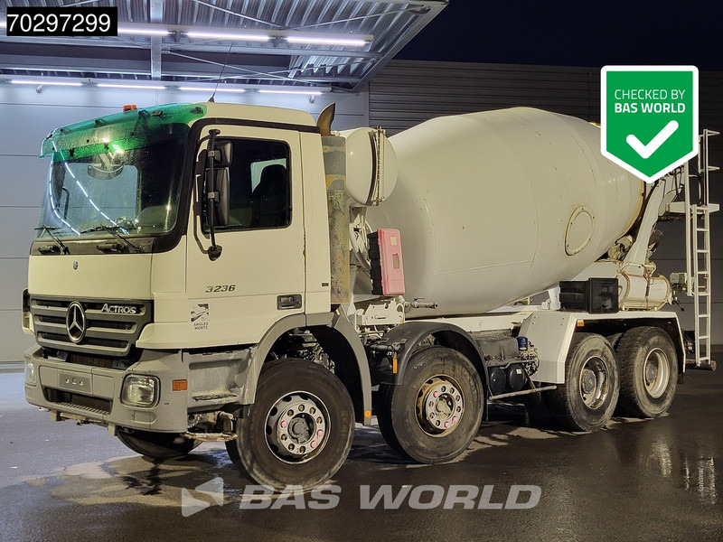 Mercedes-Benz Actros 3236 8X4 9m3 mixer Automatic Steelsuspension Euro 3 - Autobetoniera: foto 1 Mercedes-Benz Actros 3236 8X4 9m3 mixer Automatic Steelsuspension Euro 3 - Autobetoniera: foto 1