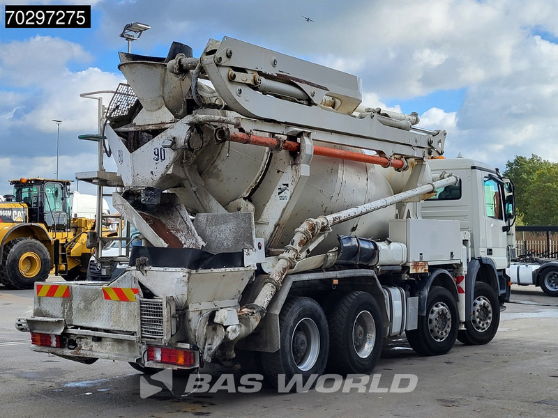 Mercedes-Benz Actros 3241 8X4 7m3 Putzmeister TMM 21-3 Mixer Big-Axle Steelsuspension 3-Pedals Euro 4 - Autobetoniera: foto 5 Mercedes-Benz Actros 3241 8X4 7m3 Putzmeister TMM 21-3 Mixer Big-Axle Steelsuspension 3-Pedals Euro 4 - Autobetoniera: foto 5