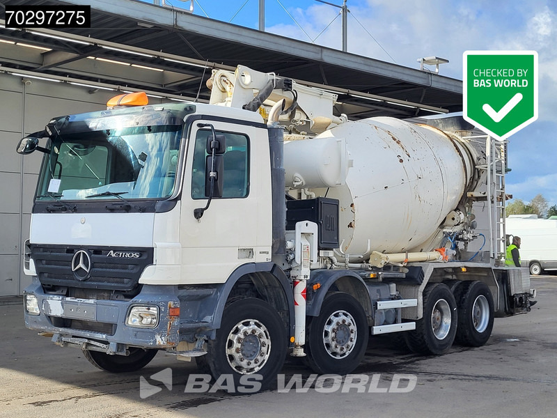 Mercedes-Benz Actros 3241 8X4 7m3 Putzmeister TMM 21-3 Mixer Big-Axle Steelsuspension 3-Pedals Euro 4 - Autobetoniera: foto 1 Mercedes-Benz Actros 3241 8X4 7m3 Putzmeister TMM 21-3 Mixer Big-Axle Steelsuspension 3-Pedals Euro 4 - Autobetoniera: foto 1