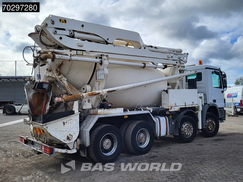 Mercedes-Benz Actros 3241 8X4 7m3 Putzmeister TMM 21-3 Retarder Big-Axle 3-Pedals Steelsuspension Euro 4 - Autobetoniera: foto 5 Mercedes-Benz Actros 3241 8X4 7m3 Putzmeister TMM 21-3 Retarder Big-Axle 3-Pedals Steelsuspension Euro 4 - Autobetoniera: foto 5