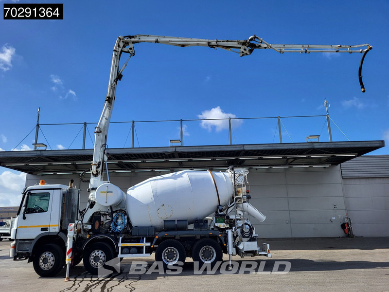 Mercedes-Benz Actros 3241 8X4 Cifa MK24.4Z Pompe+Mixer Retarder 3-Pedals Steelsuspension Big-Axle Euro 5 - Pompa autocarrata: foto 5 Mercedes-Benz Actros 3241 8X4 Cifa MK24.4Z Pompe+Mixer Retarder 3-Pedals Steelsuspension Big-Axle Euro 5 - Pompa autocarrata: foto 5