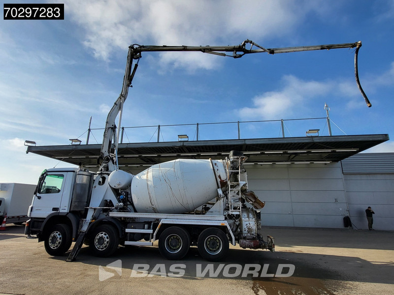 Mercedes-Benz Actros 3241 8X4 Mecbo M3-23.3/100-BZ 7m3 PUMI Big-Axle Steelsuspension Automatic Euro 4 - Autobetoniera: foto 2 Mercedes-Benz Actros 3241 8X4 Mecbo M3-23.3/100-BZ 7m3 PUMI Big-Axle Steelsuspension Automatic Euro 4 - Autobetoniera: foto 2