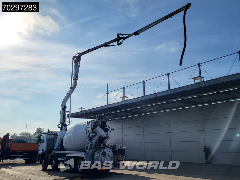 Mercedes-Benz Actros 3241 8X4 Mecbo M3-23.3/100-BZ 7m3 PUMI Big-Axle Steelsuspension Automatic Euro 4 - Autobetoniera: foto 5 Mercedes-Benz Actros 3241 8X4 Mecbo M3-23.3/100-BZ 7m3 PUMI Big-Axle Steelsuspension Automatic Euro 4 - Autobetoniera: foto 5