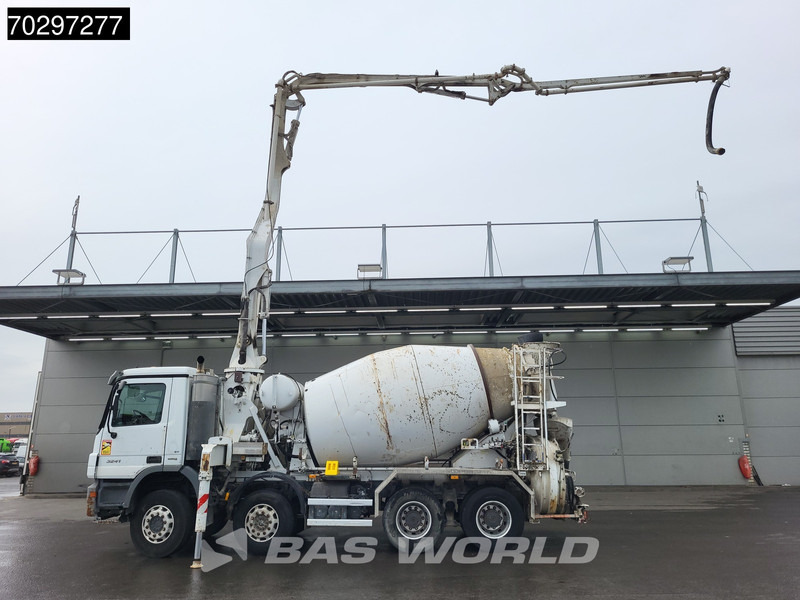 Mercedes-Benz Actros 3241 8X4 Putzmeister TMM 21-3 PUMI 7m3 Liebherr Big-Axle 3-Pedals Euro 4 - Pompa autocarrata: foto 5 Mercedes-Benz Actros 3241 8X4 Putzmeister TMM 21-3 PUMI 7m3 Liebherr Big-Axle 3-Pedals Euro 4 - Pompa autocarrata: foto 5
