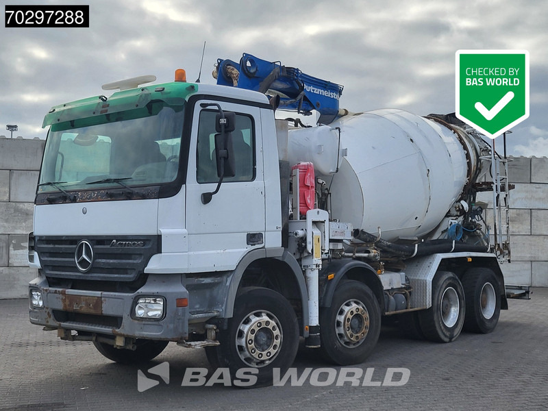 Mercedes-Benz Actros 3241 8X4 Putzmeister TMM 21 +7m3 Liebherr PUMI Steelsuspension 3-Pedals Euro 3 - Pompa autocarrata: foto 1 Mercedes-Benz Actros 3241 8X4 Putzmeister TMM 21 +7m3 Liebherr PUMI Steelsuspension 3-Pedals Euro 3 - Pompa autocarrata: foto 1