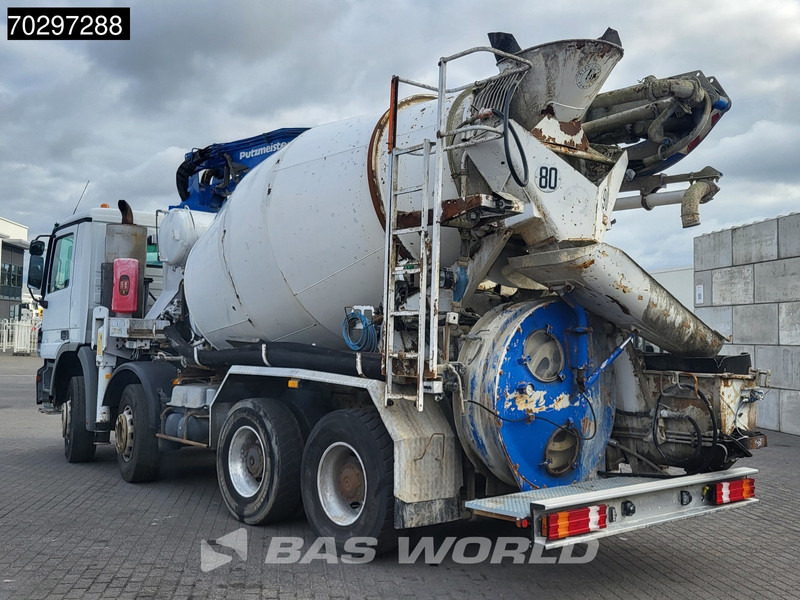 Mercedes-Benz Actros 3241 8X4 Putzmeister TMM 21 +7m3 Liebherr PUMI Steelsuspension 3-Pedals Euro 3 - Pompa autocarrata: foto 2 Mercedes-Benz Actros 3241 8X4 Putzmeister TMM 21 +7m3 Liebherr PUMI Steelsuspension 3-Pedals Euro 3 - Pompa autocarrata: foto 2