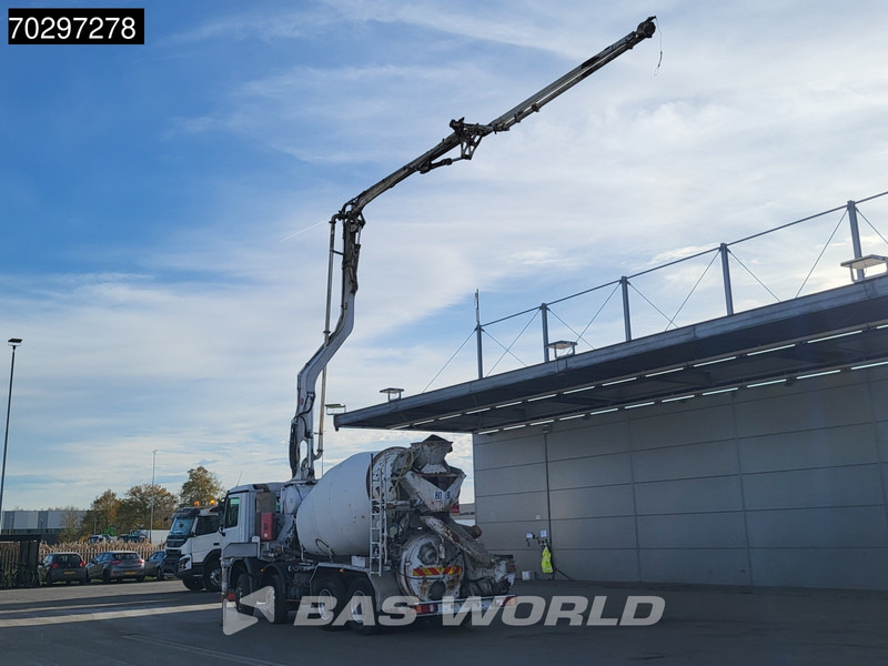 Mercedes-Benz Actros 3241 8X4 Putzmeister TMM 21-G2 PUMI 7m3 Mixer Big-Axle Steelsuspension 3-Pedals Euro 3 - Pompa autocarrata: foto 5 Mercedes-Benz Actros 3241 8X4 Putzmeister TMM 21-G2 PUMI 7m3 Mixer Big-Axle Steelsuspension 3-Pedals Euro 3 - Pompa autocarrata: foto 5