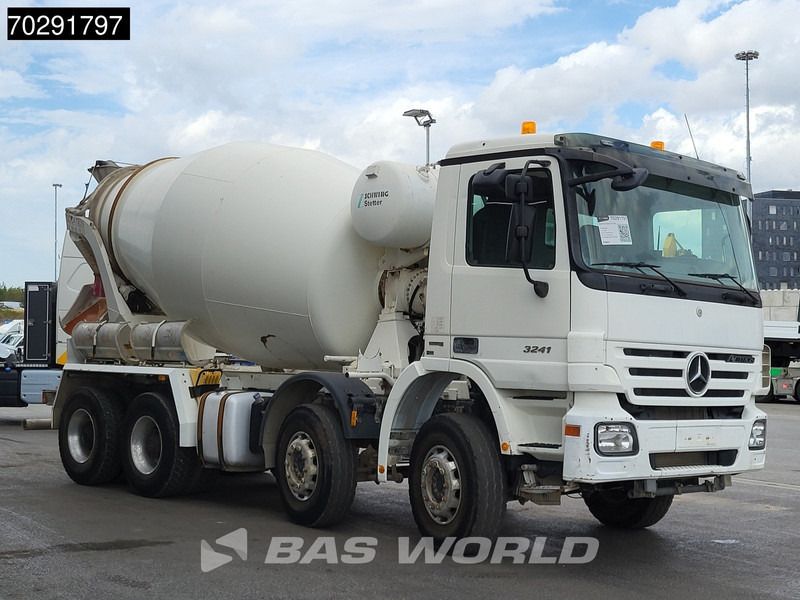 Mercedes-Benz Actros 3241 8X4 Retarder 9m3 Stetter Steelsuspension 3-Pedals Euro 4 - Autobetoniera: foto 3 Mercedes-Benz Actros 3241 8X4 Retarder 9m3 Stetter Steelsuspension 3-Pedals Euro 4 - Autobetoniera: foto 3