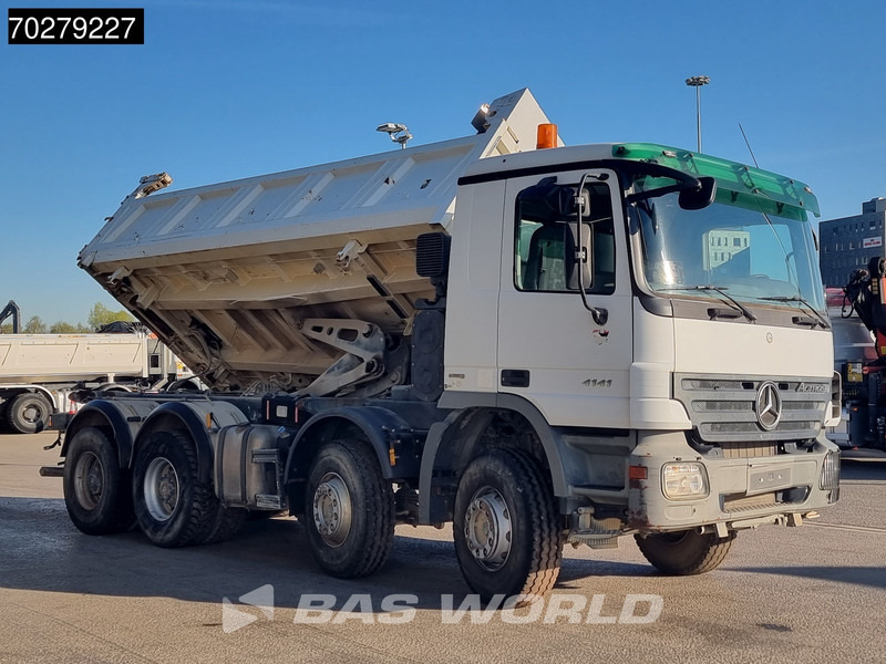 Mercedes-Benz Actros 4141 8X4 12m3 Meiller 2-way tipper steelsuspension Euro 4 - Autocarro ribaltabile: foto 5 Mercedes-Benz Actros 4141 8X4 12m3 Meiller 2-way tipper steelsuspension Euro 4 - Autocarro ribaltabile: foto 5