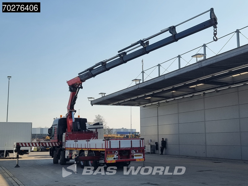 Mercedes-Benz Actros 4146 8X4 FASSI F600AXP.26 Crane Kran NL-Truck Euro 5 - Autocarro con pianale/ Cassone fisso, Camion con gru: foto 2 Mercedes-Benz Actros 4146 8X4 FASSI F600AXP.26 Crane Kran NL-Truck Euro 5 - Autocarro con pianale/ Cassone fisso, Camion con gru: foto 2