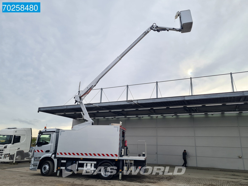 Mercedes-Benz Antos 1830 4X2 Hubarbeitsbühne 14.70m Time France VST 248 NF Navi Euro 6 - Camion con gru: foto 3 Mercedes-Benz Antos 1830 4X2 Hubarbeitsbühne 14.70m Time France VST 248 NF Navi Euro 6 - Camion con gru: foto 3