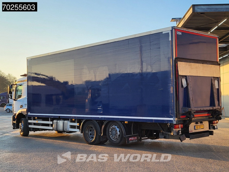 Mercedes-Benz Antos 2533 6X2 26.5t NL-Truck 2000kg Ladebordwand Lift+Steering Axle Automatic EURO6 - Autocarro furgonato: foto 2 Mercedes-Benz Antos 2533 6X2 26.5t NL-Truck 2000kg Ladebordwand Lift+Steering Axle Automatic EURO6 - Autocarro furgonato: foto 2