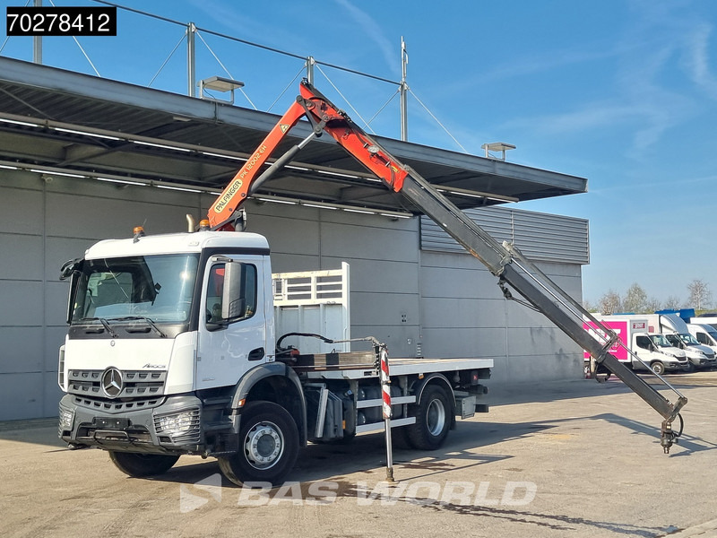 Mercedes-Benz Arocs 1830 4X2 Palfinger PK12.002 EH B Remote Full Steel Big-Axle Euro 6 - Autocarro con pianale/ Cassone fisso, Camion con gru: foto 5 Mercedes-Benz Arocs 1830 4X2 Palfinger PK12.002 EH B Remote Full Steel Big-Axle Euro 6 - Autocarro con pianale/ Cassone fisso, Camion con gru: foto 5
