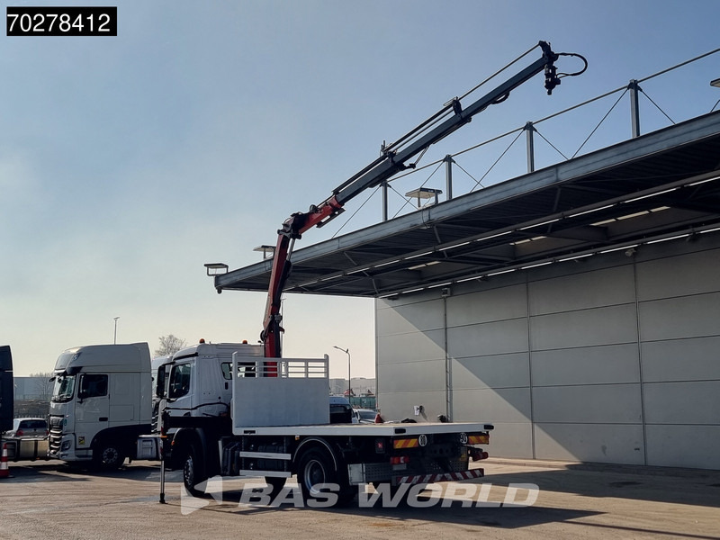 Mercedes-Benz Arocs 1830 4X2 Palfinger PK12.002 EH B Remote Full Steel Big-Axle Euro 6 - Autocarro con pianale/ Cassone fisso, Camion con gru: foto 2 Mercedes-Benz Arocs 1830 4X2 Palfinger PK12.002 EH B Remote Full Steel Big-Axle Euro 6 - Autocarro con pianale/ Cassone fisso, Camion con gru: foto 2