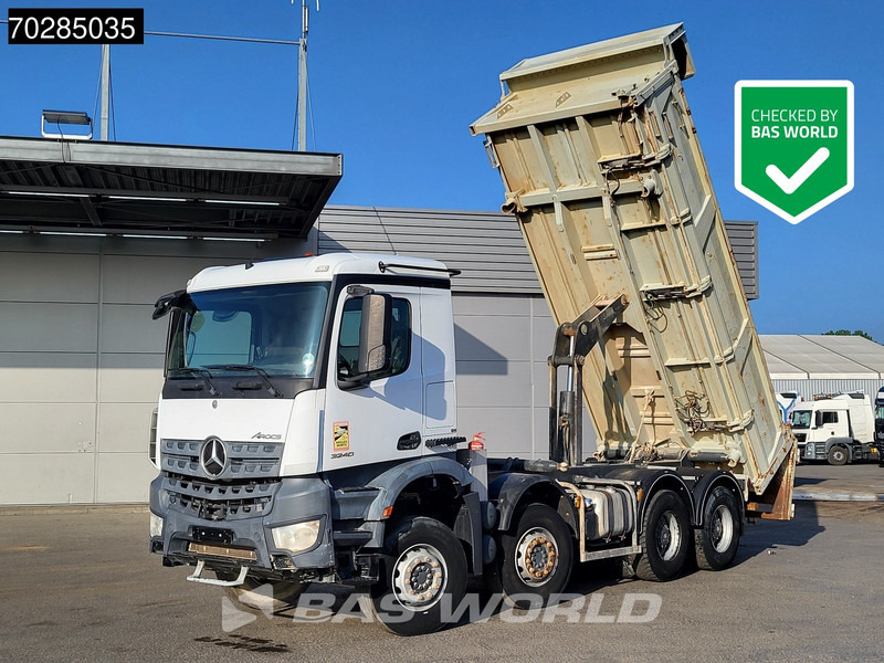 Mercedes-Benz Arocs 3240 8X4 12m3 2-side Tipper Steel Suspension Automatic Big-Axle Euro 6 - Autocarro ribaltabile: foto 1 Mercedes-Benz Arocs 3240 8X4 12m3 2-side Tipper Steel Suspension Automatic Big-Axle Euro 6 - Autocarro ribaltabile: foto 1