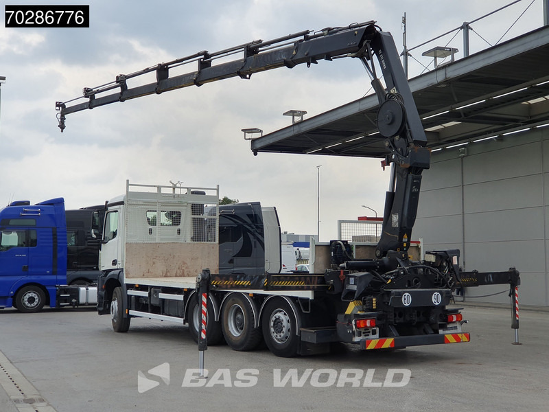 Mercedes-Benz Arocs 3240 8X4 HIAB 211E-6 HIPRO Big-Axle Lift+Steering Navi Euro 6 - Autocarro con pianale/ Cassone fisso, Camion con gru: foto 2 Mercedes-Benz Arocs 3240 8X4 HIAB 211E-6 HIPRO Big-Axle Lift+Steering Navi Euro 6 - Autocarro con pianale/ Cassone fisso, Camion con gru: foto 2